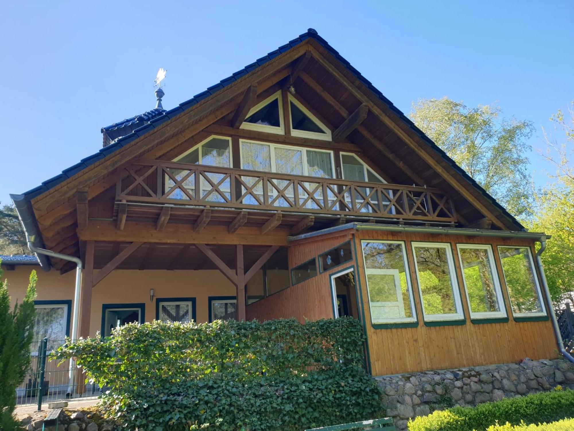 Ferienhaus Star Villa-Paelitzsee Grosszerlang Екстер'єр фото
